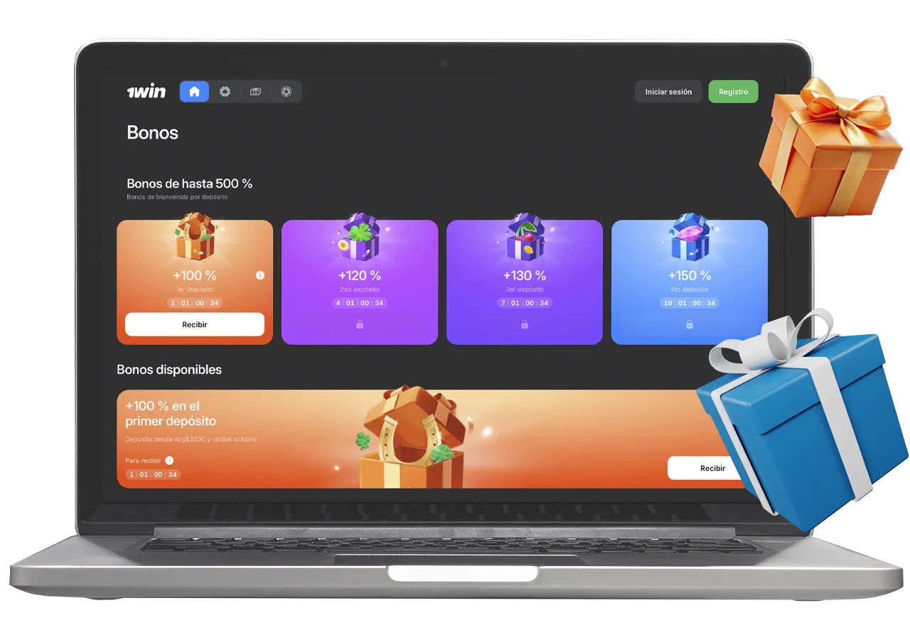Bono de bienvenida en 1Win Argentina
