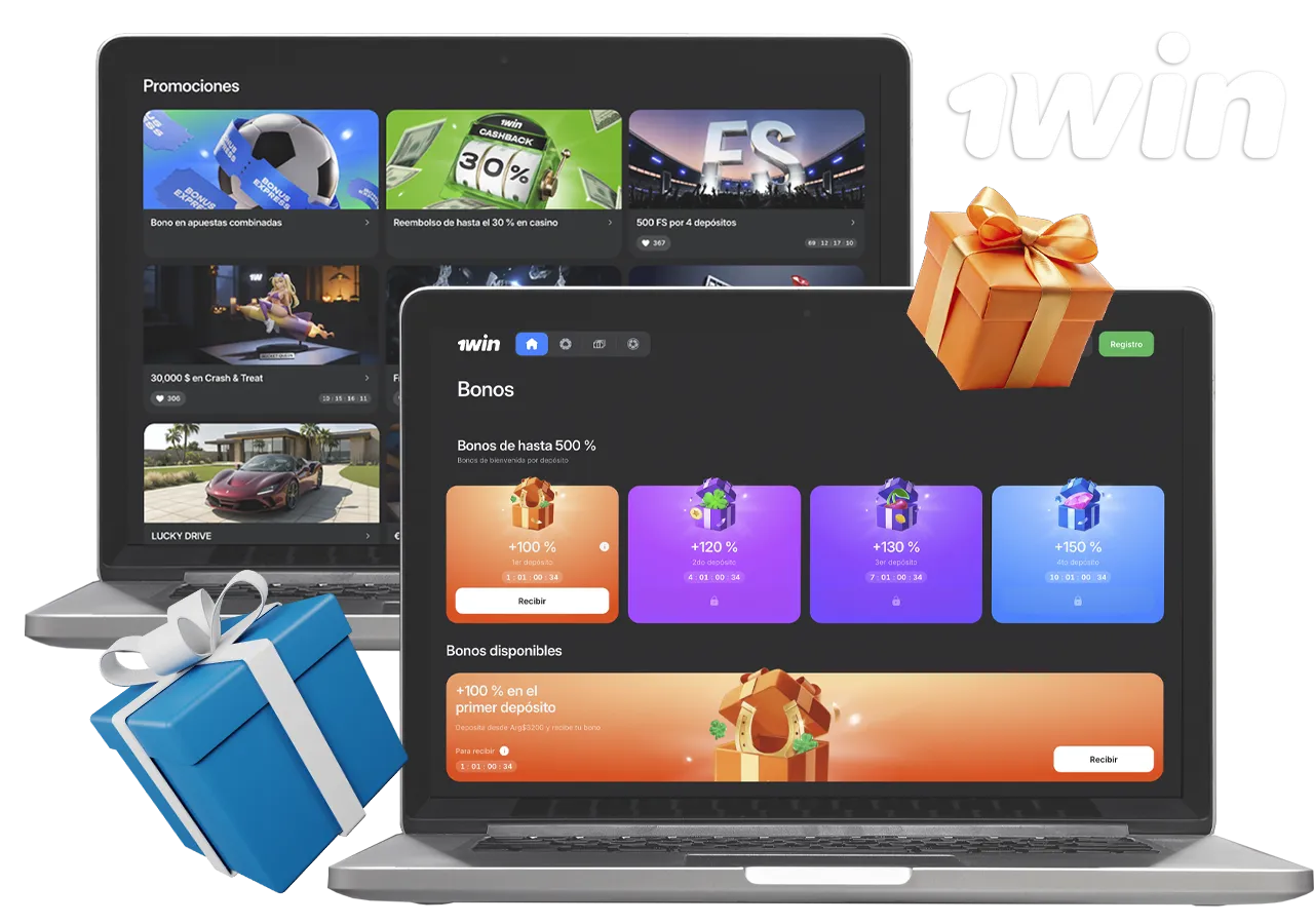 Bonificaciones y promociones de 1Win